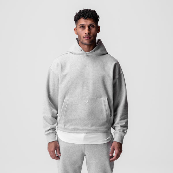 0648. Tech-Terry™ Hoodie - Heather Grey