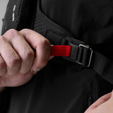 0634. Conditioning Chest Pack - Black "Grid"