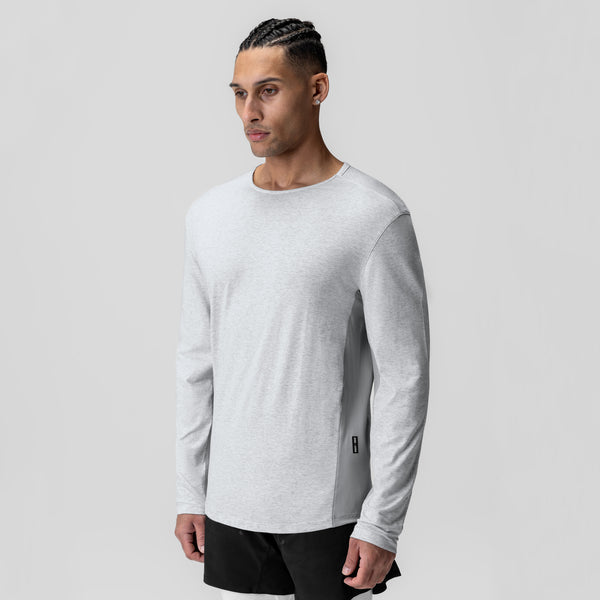 1058. Creora® Cotton Modal Long Sleeve - Heather Grey