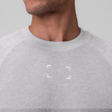 1092. Towel Terry Cutoff - Heather Grey