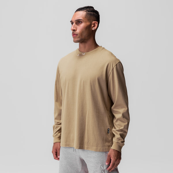 0851. Tech Essential™ Relaxed Long Sleeve - Khaki