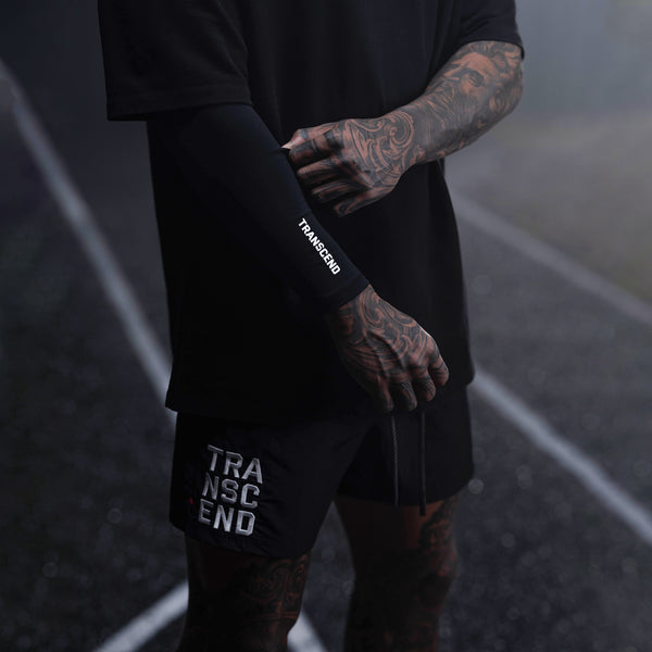 WarpFlexx™ Arm Sleeve - Black "Transcend"