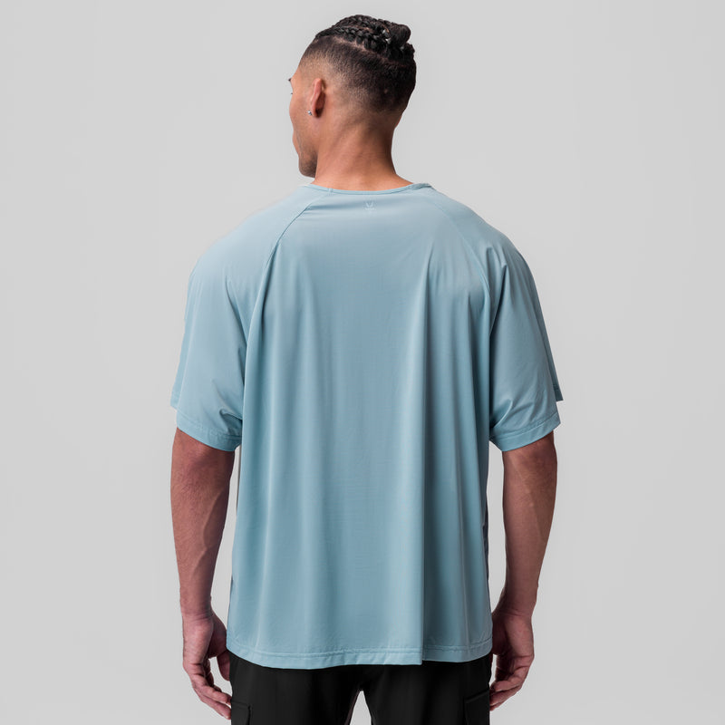 1089. Ice-Skin™ Oversized Tee - Light Sky