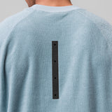 1092. Towel Terry Cutoff - Light Sky