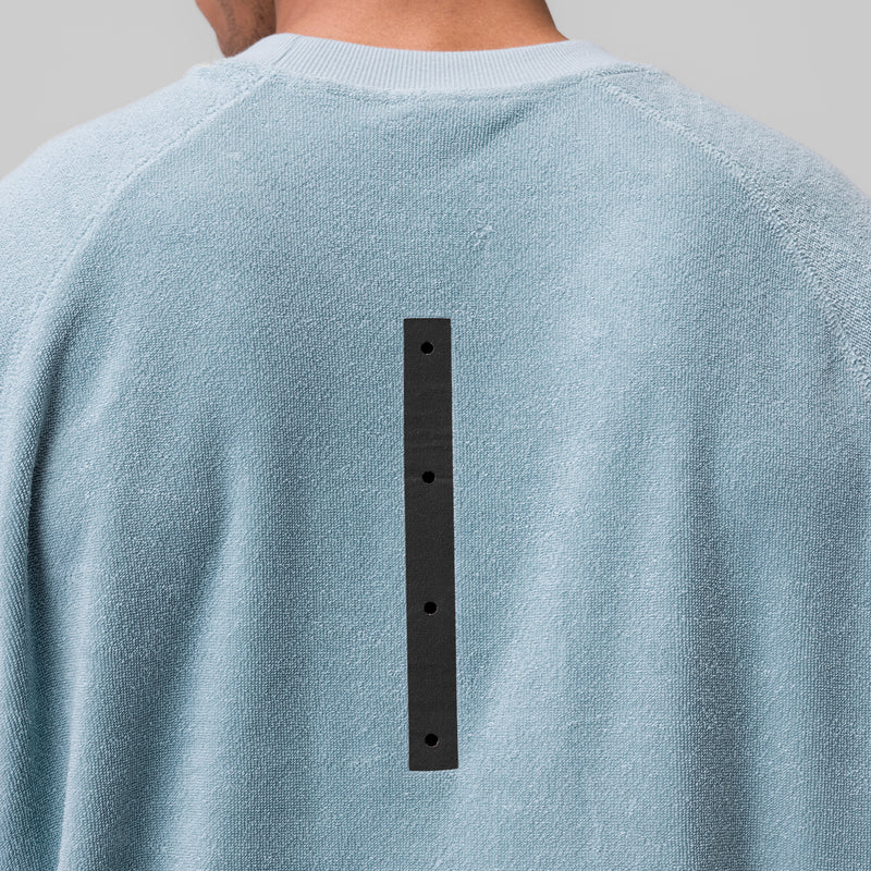 1092. Towel Terry Cutoff - Light Sky