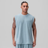 1092. Towel Terry Cutoff - Light Sky