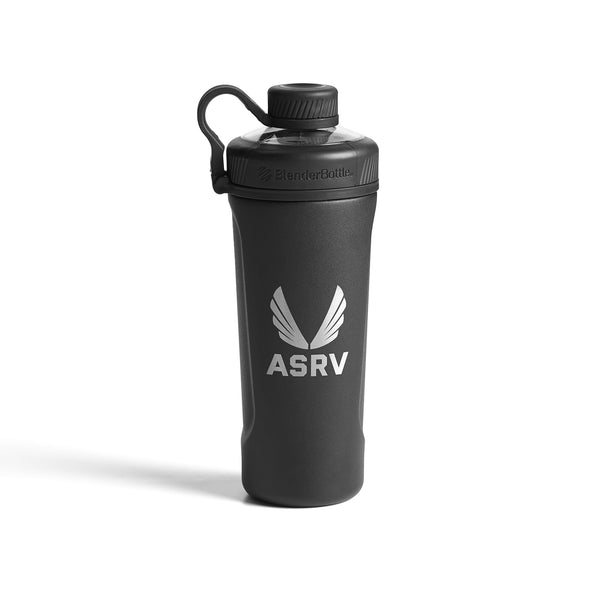 ASRV x Blender Bottle® Radian™ Insulated Stainless Steel Bottle - Black "Classic"