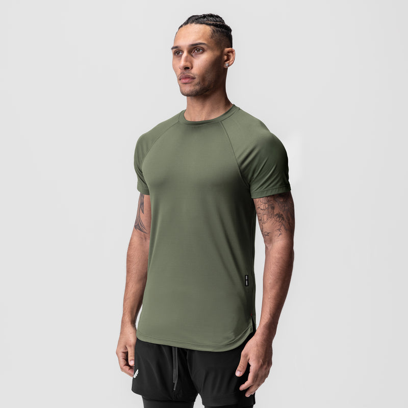 0660. AeroSilver® Established Tee - Olive