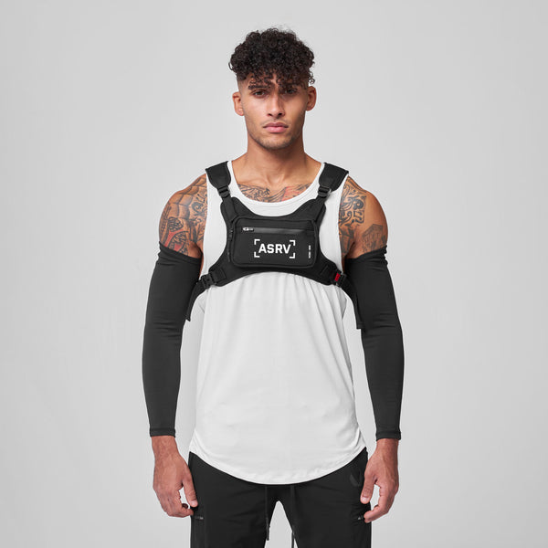 0634. Waterproof Cordura® Conditioning Chest Pack - Black/White