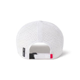0818. Tetra-Lite® Sport Cap - White/Black "Wings"
