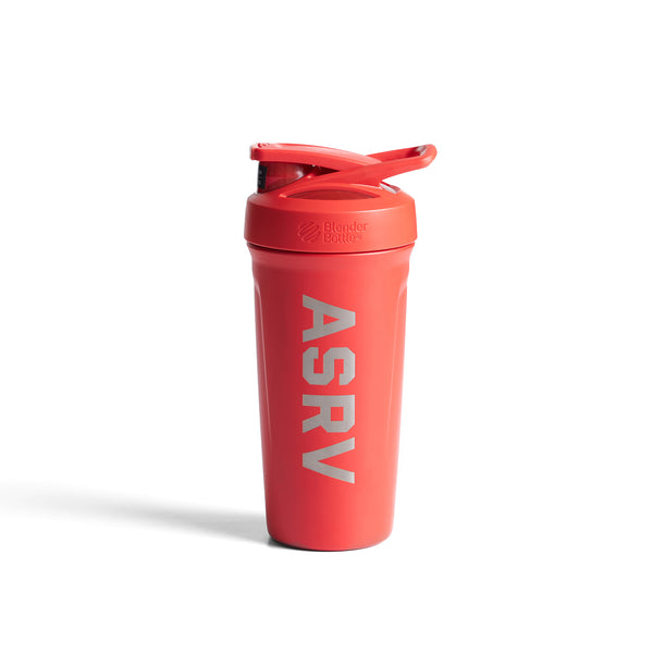 ASRV x Blender Bottle® Strada™ Insulated Stainless Steel Shaker - Red "ASRV"