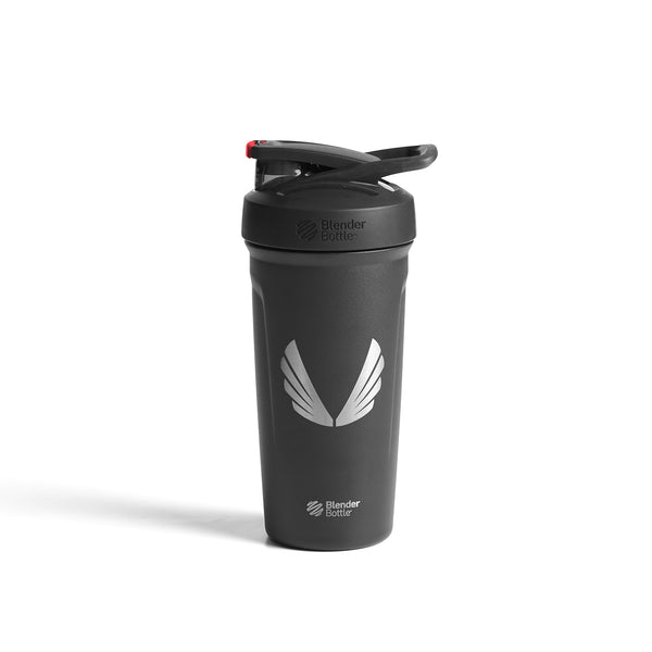 ASRV x Blender Bottle® Strada™ Insulated Stainless Steel Shaker - Black/Red "ASRV"