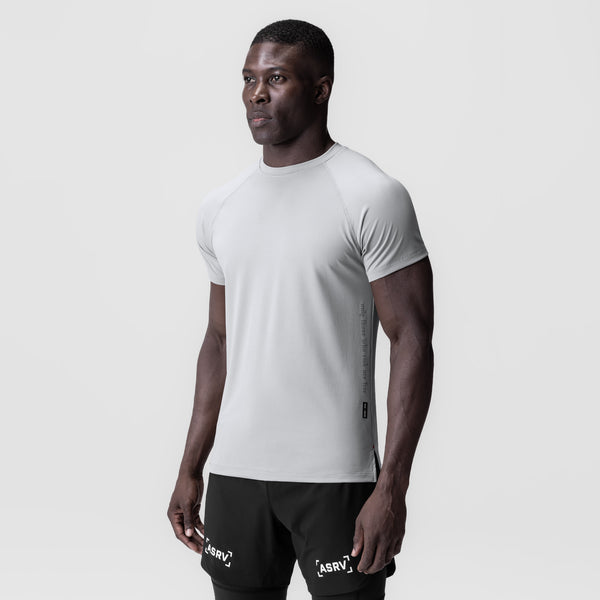 0839. 3D-Lite® 2.0 Lycra® Fitted Tee - Slate Grey "OTWR"