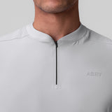 1087. Tetra-Lite® Ice Zip Tee - Slate Grey