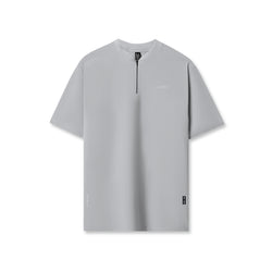 1087. Tetra-Lite® Ice Zip Tee - Slate Grey