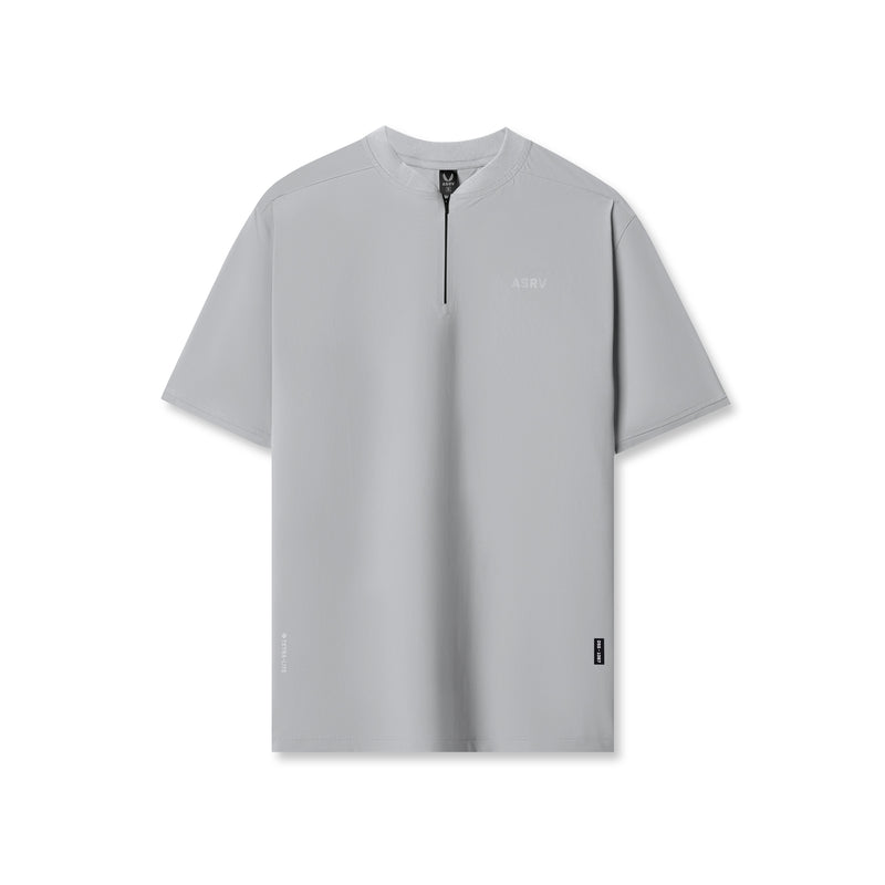 1087. Tetra-Lite® Ice Zip Tee - Slate Grey