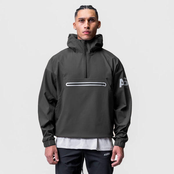 0717. Weather-Ready Anorak Jacket  - Space Grey