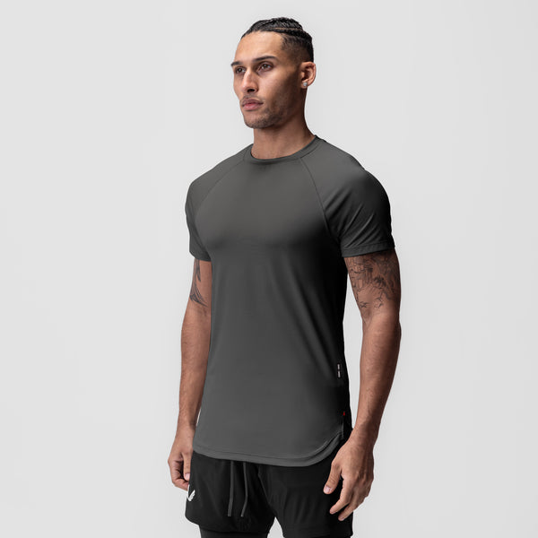 0660. AeroSilver® Established Tee - Space Grey