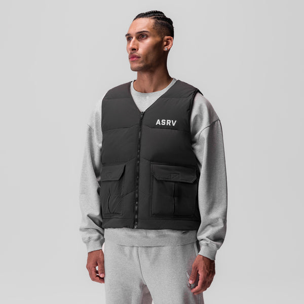 0859. Ripstop Insulated Puffer Gilet - Space Grey