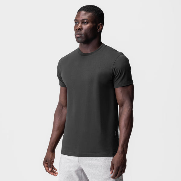 0923. Supima® Essential Tee - Space Grey