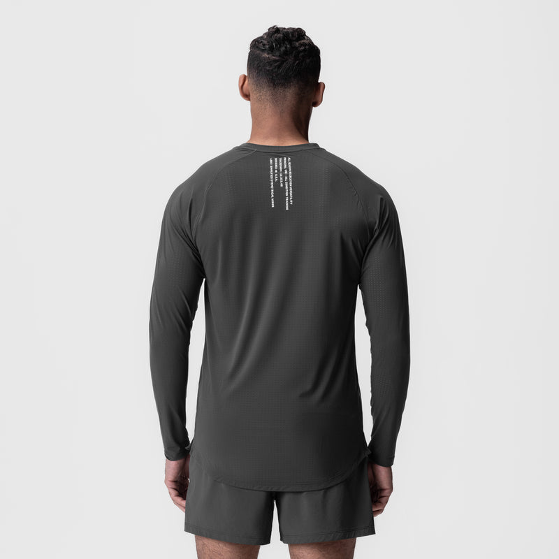 0947. Laser-Vent™ Established Long Sleeve - Space Grey