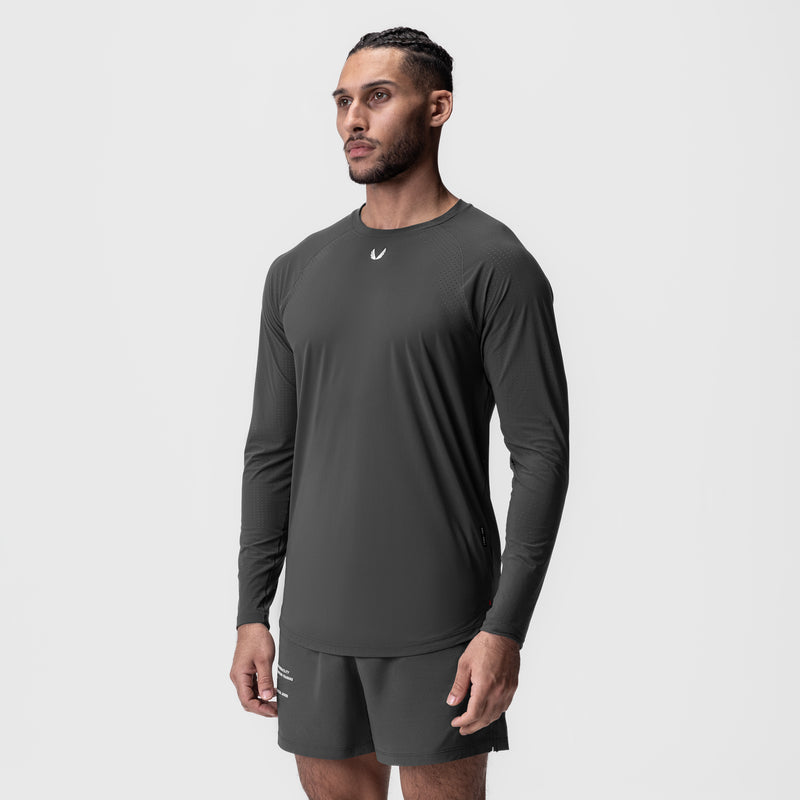 0947. Laser-Vent™ Established Long Sleeve - Space Grey