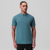 1087. Tetra-Lite® Ice Zip Tee - Storm