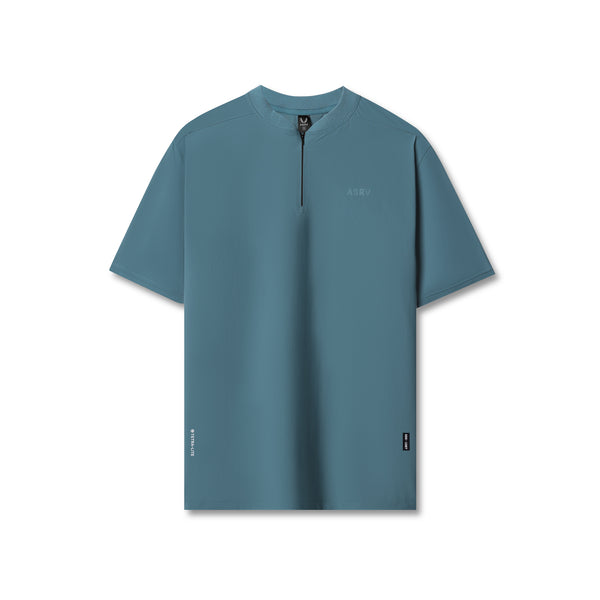1087. Tetra-Lite® Ice Zip Tee - Storm