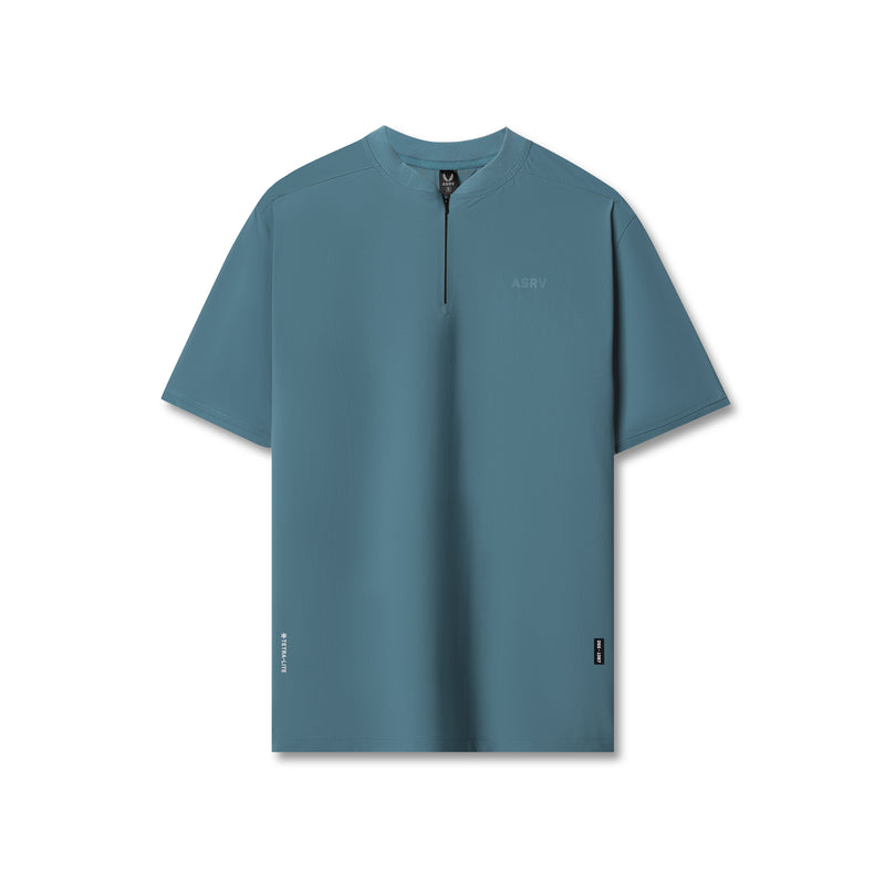 1087. Tetra-Lite® Ice Zip Tee - Storm