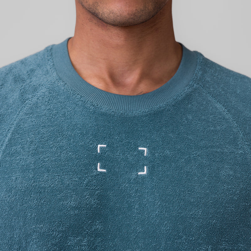 1092. Towel Terry Cutoff - Storm