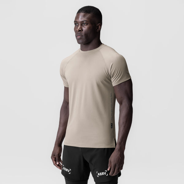 0839. 3D-Lite® 2.0 Lycra® Fitted Tee - Sand Smoke "OTWR"