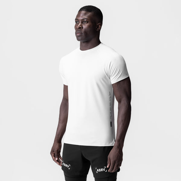 0839. 3D-Lite® 2.0 Lycra® Fitted Tee - White "OTWR"