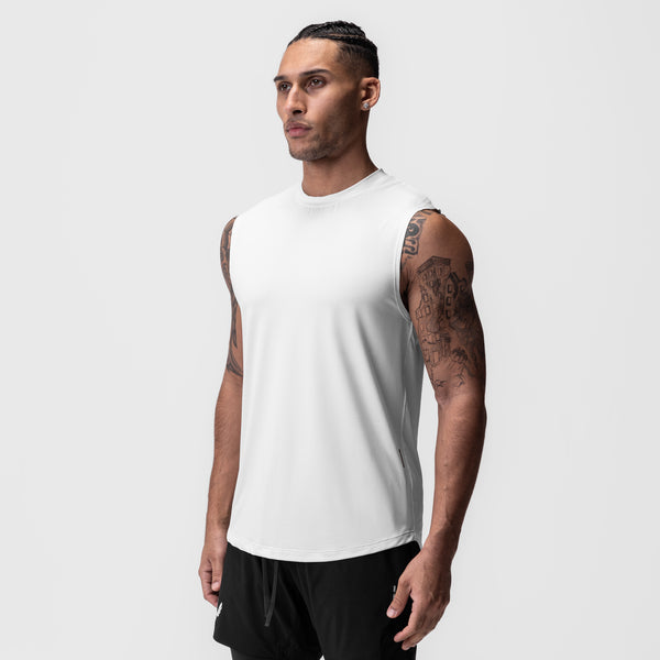 0757. AeroSilver® Cutoff Tank - White