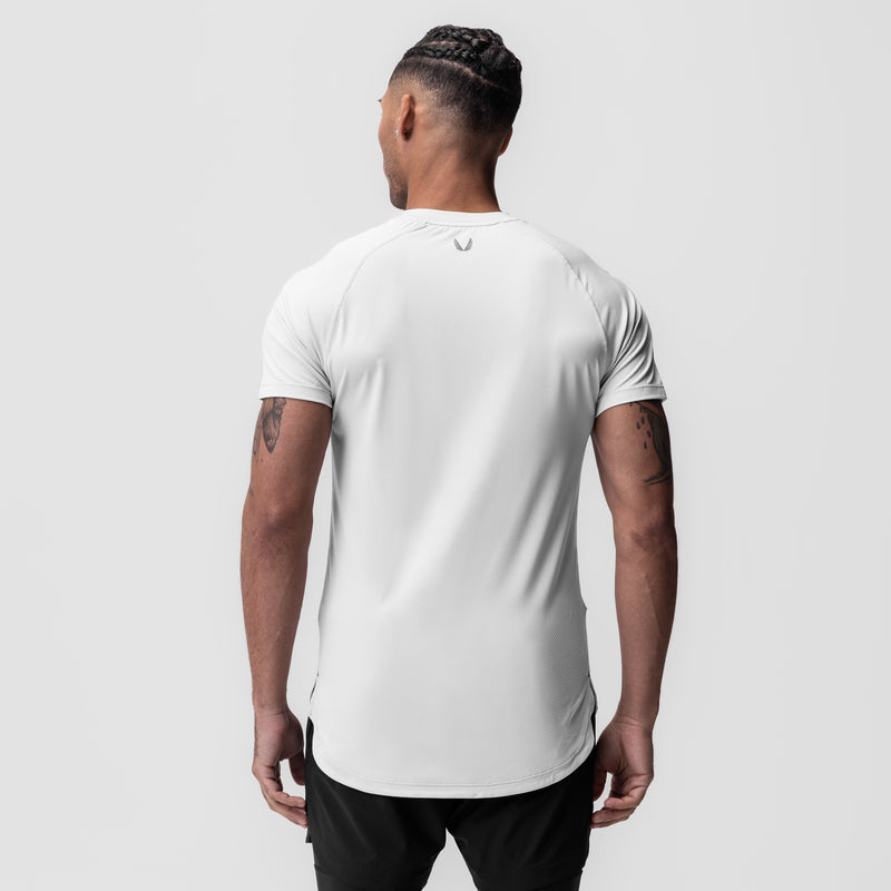 0660. AeroSilver® Established Tee - White "ASRV"