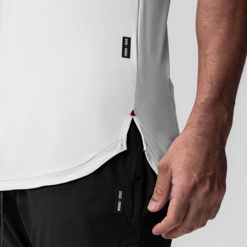 0660. AeroSilver® Established Tee - White