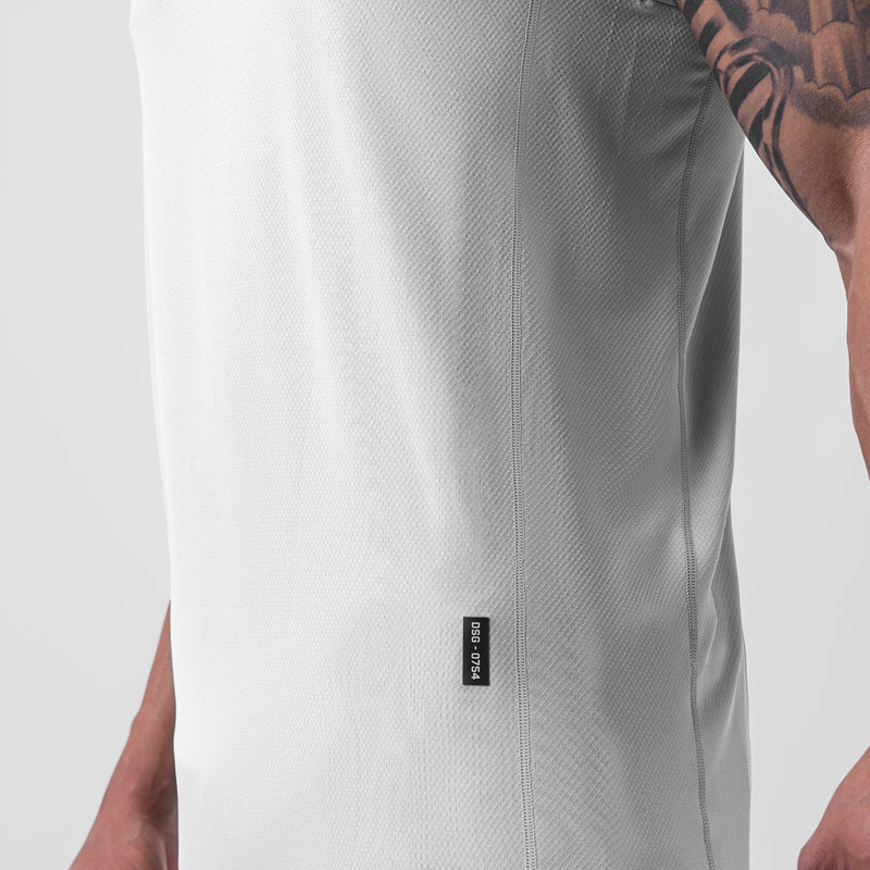 0754. AeroSilver® Training Singlet - White