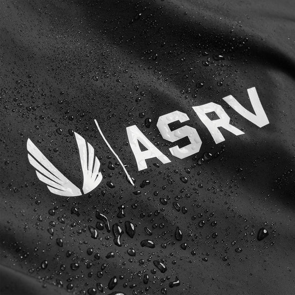 0505. Waterproof Rec Drawstring Backpack - Black/White